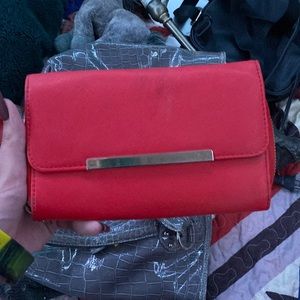 In great shape never been used, orange, definitely a statement piece